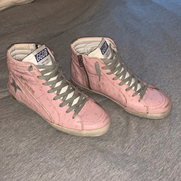 Golden Goose pink high top sneakers - Picture 4 of 16